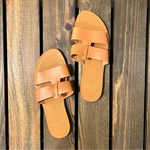 J. Crew Cypress Sandal with Interlocking Straps